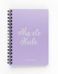 Ma Ele Jlede Foil Lined Notebook