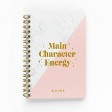 Load image into Gallery viewer, Main Character Energy Foil Undated Planner
