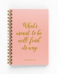 What’s Meant To Be Foil Undated Planner