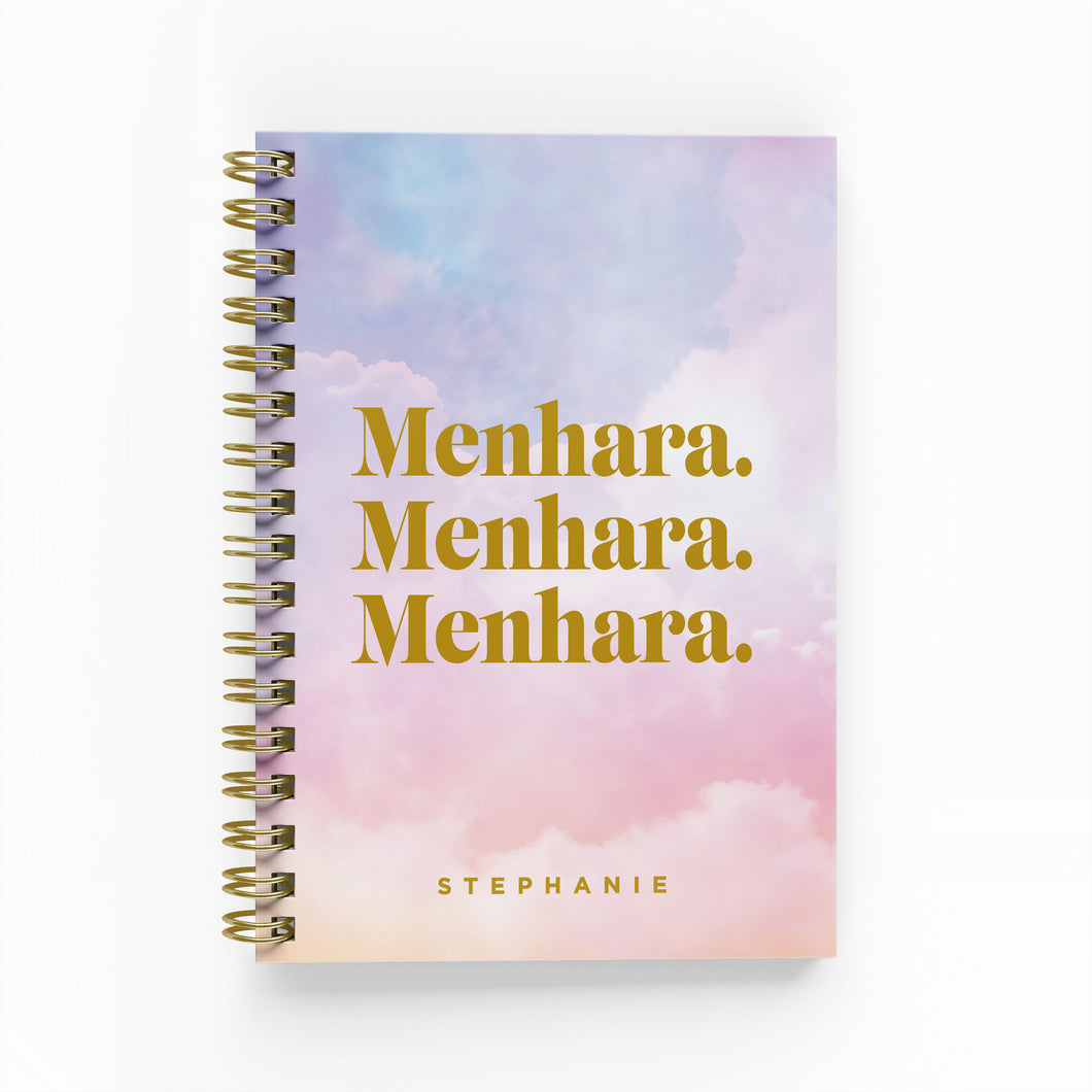 Menhara Foil Lined Notebook
