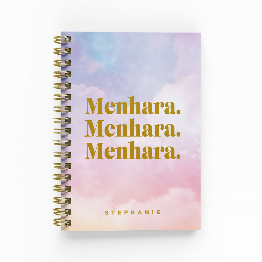 Menhara Foil Undated Planner