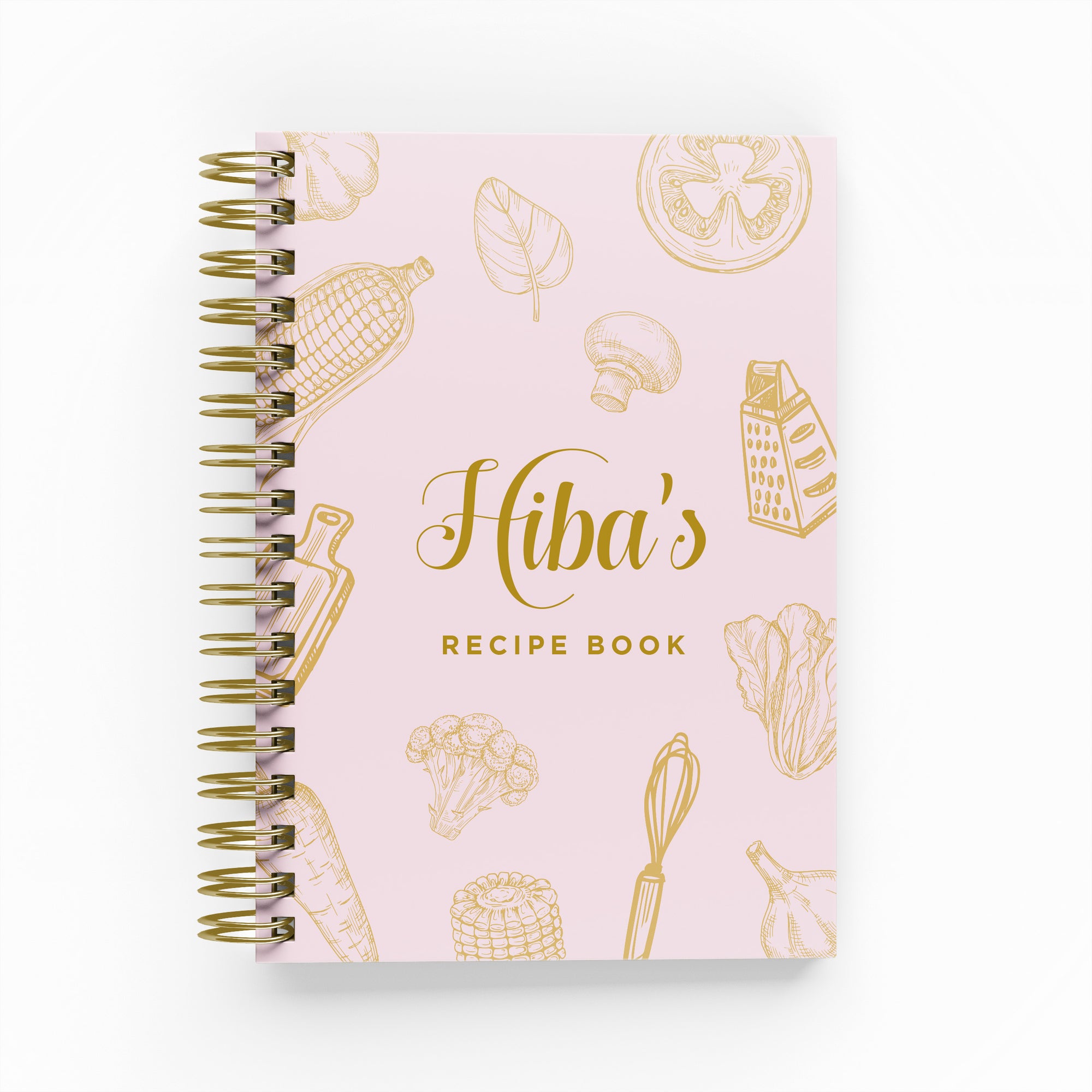 Cooking Foil Sketch Recipe Book