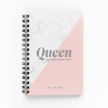 Load image into Gallery viewer, Queen Foil Lined Notebook
