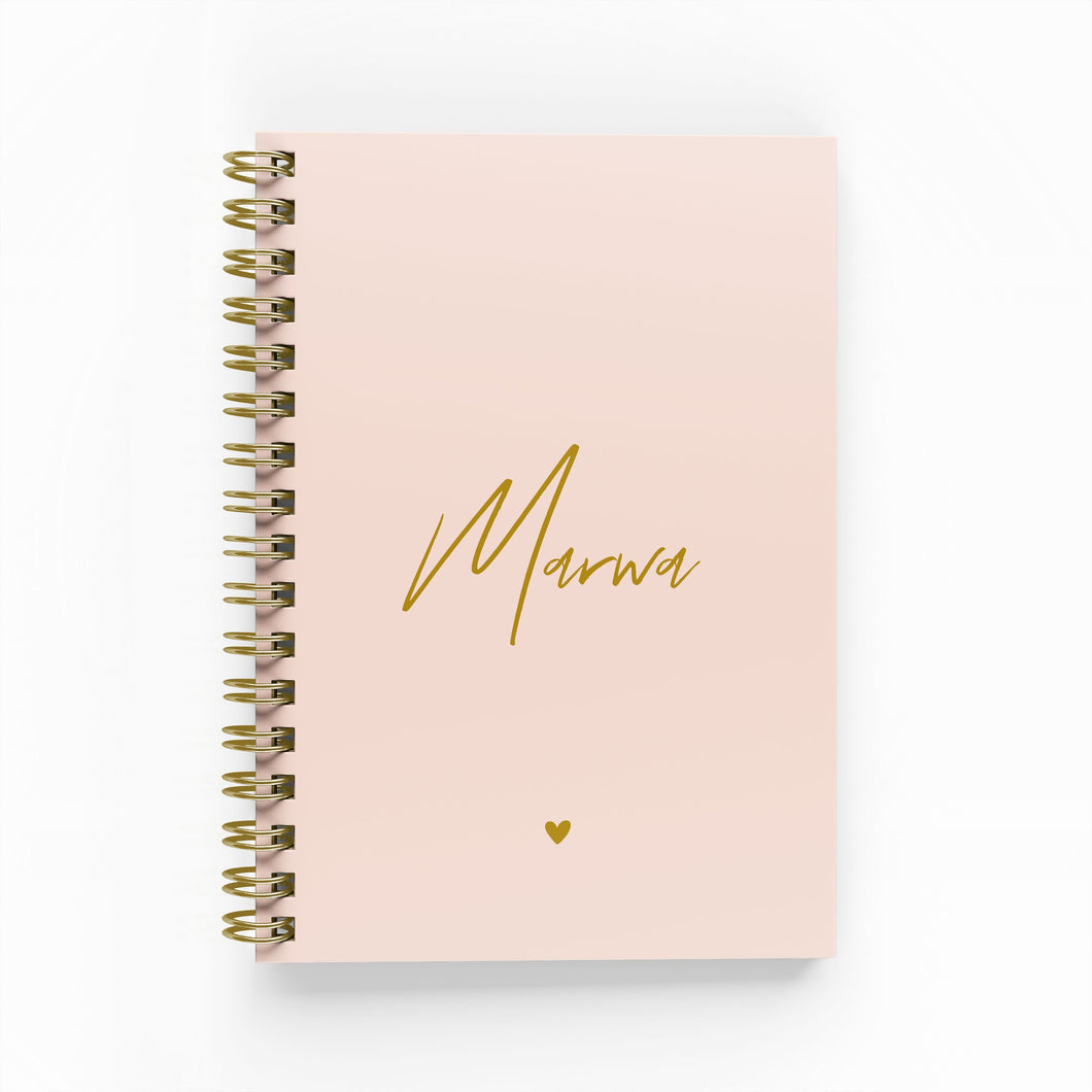 Any Name Foil Undated Planner