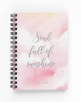 Soul Full of Sunshine Foil Lined Notebook