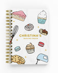 Colorful Foil Baking Recipe Book