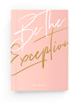 Be The Exception Lined Notebook - By Lana Yassine