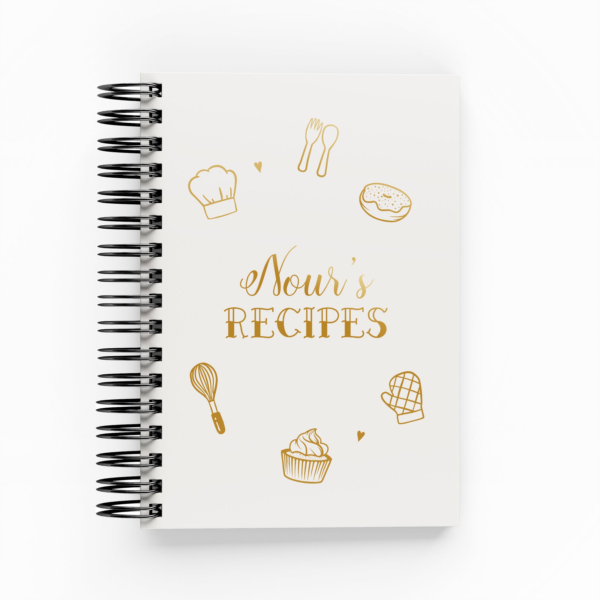 Baking Icons Recipe Book