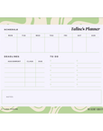 Smiley Compact Student Weekly Desk Planner | The Secret Society