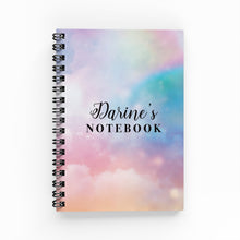 Load image into Gallery viewer, Pastel Clouds Lined Notebook - By Lana Yassine
