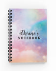 Pastel Clouds Lined Notebook - By Lana Yassine