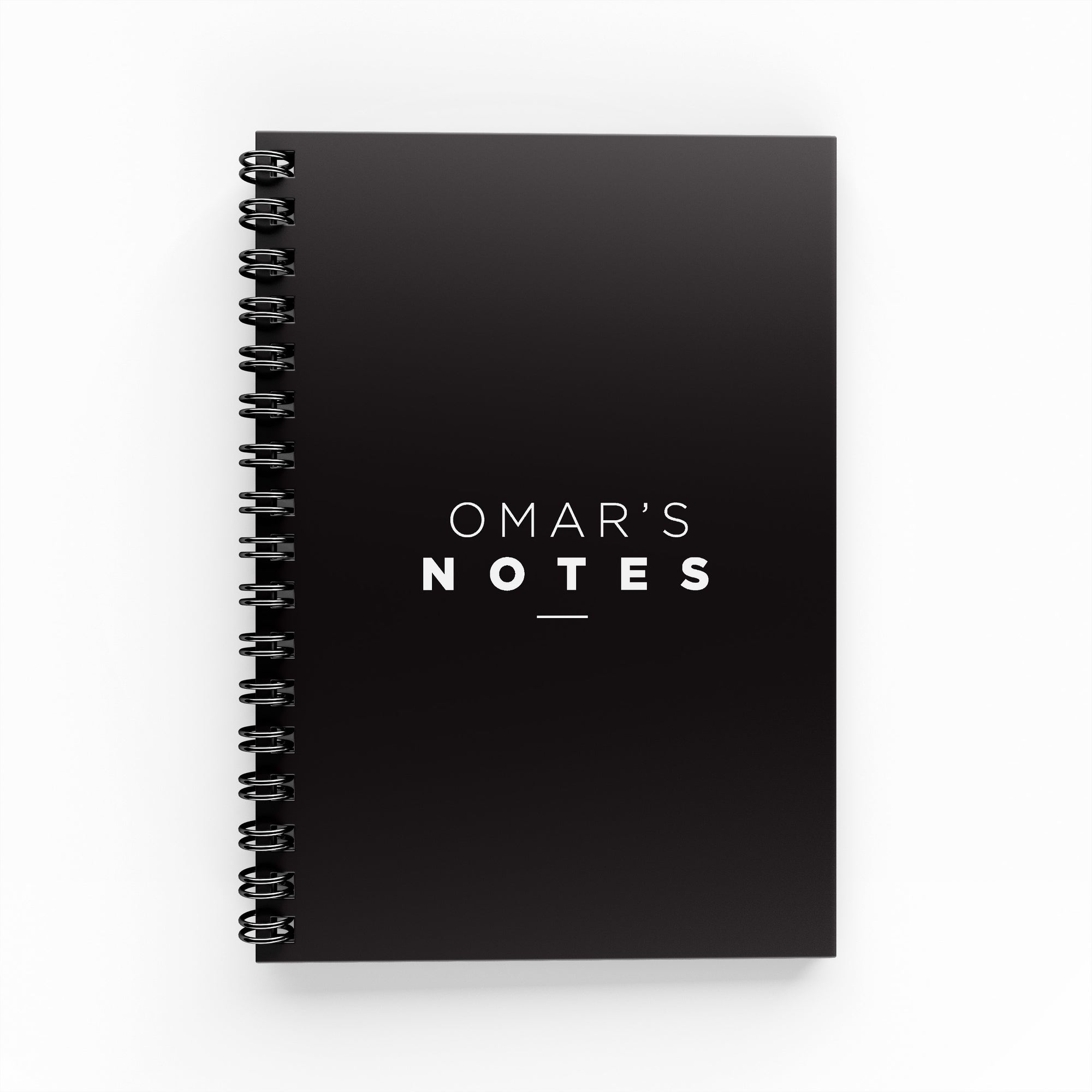 Simple No Quote Lined Notebook - By Lana Yassine