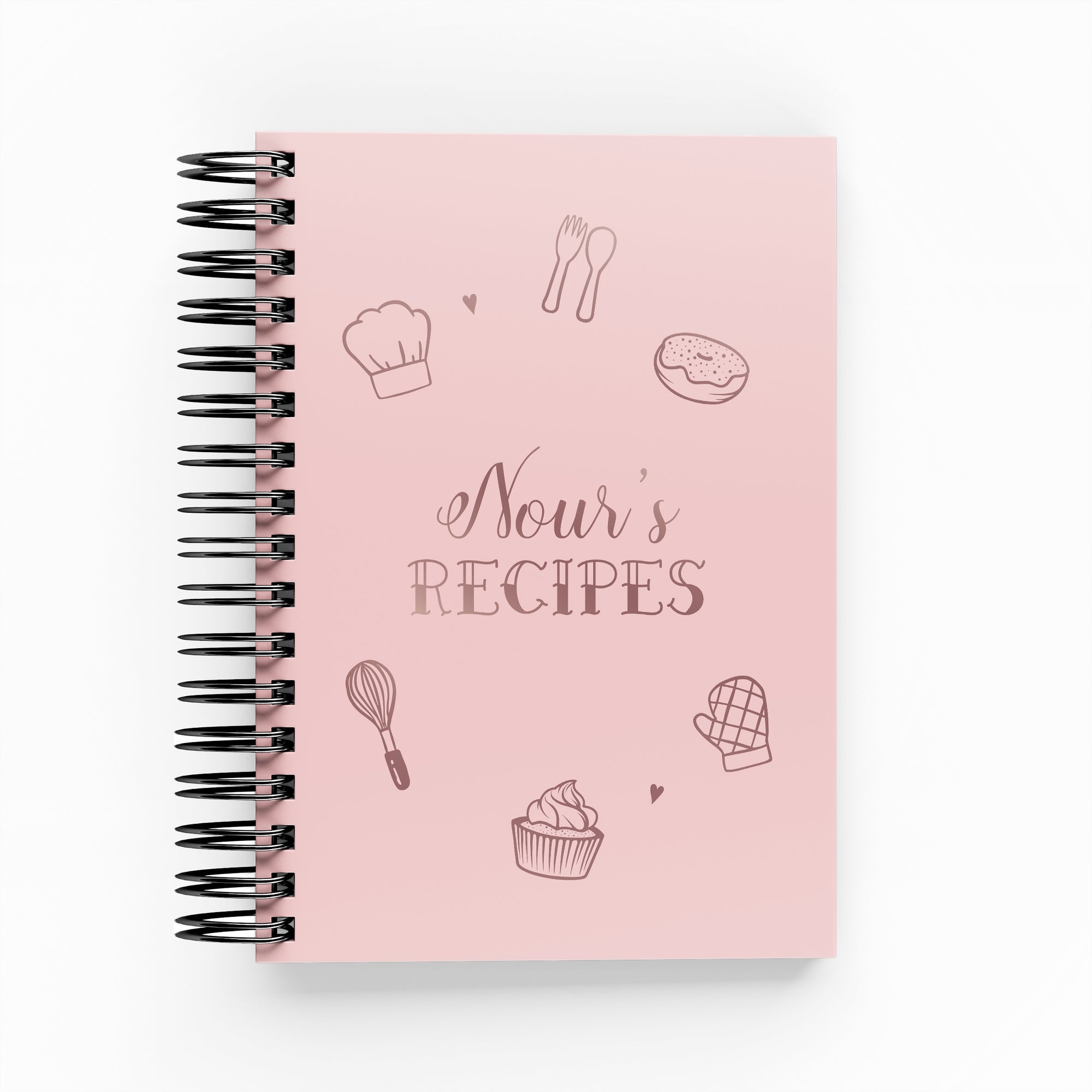 Baking Icons Recipe Book