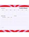 Power Puffs Compact  Student Weekly Desk Planner | The Secret Society