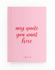 Any Script Quote Weekly Planner