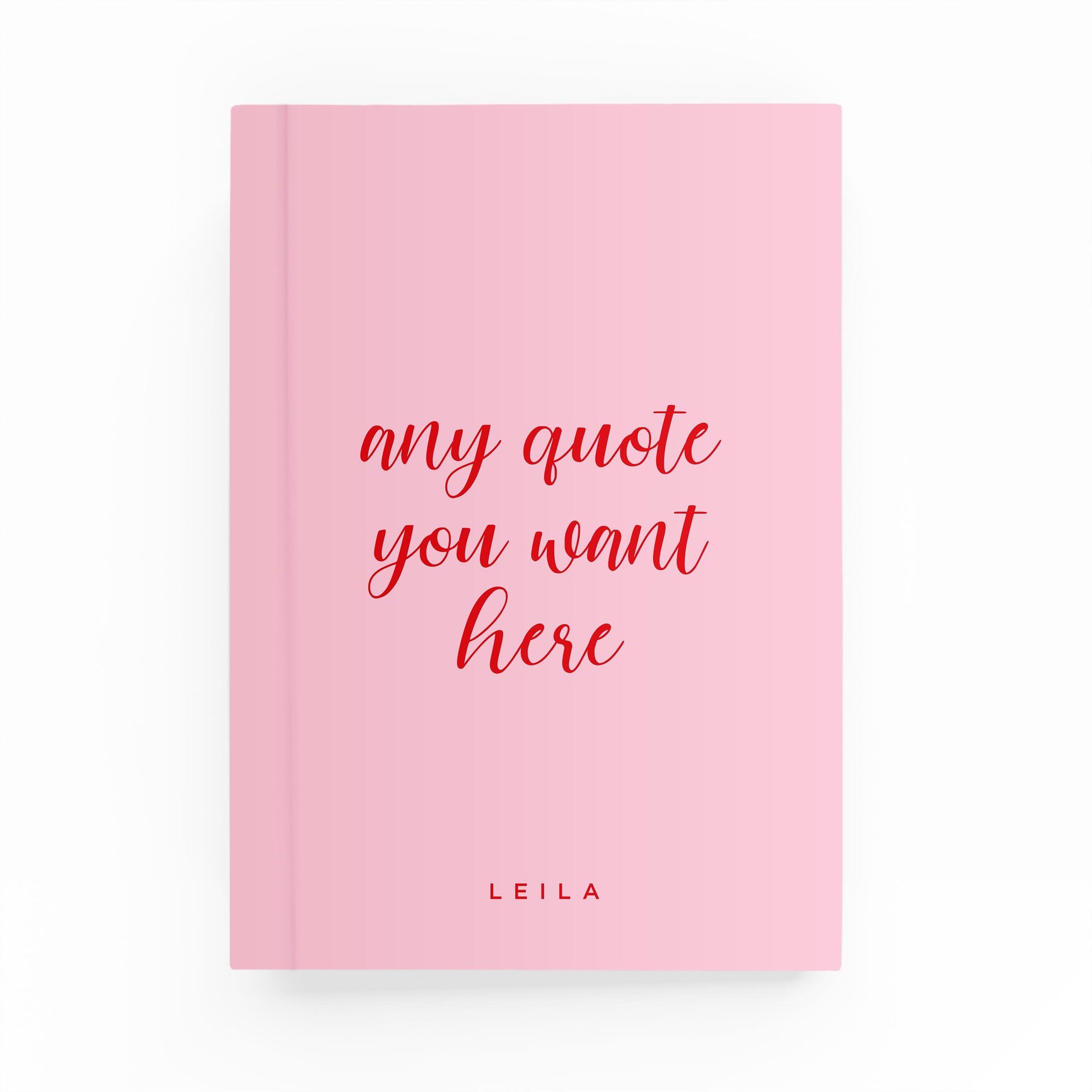 Any Script Quote Lined Notebook