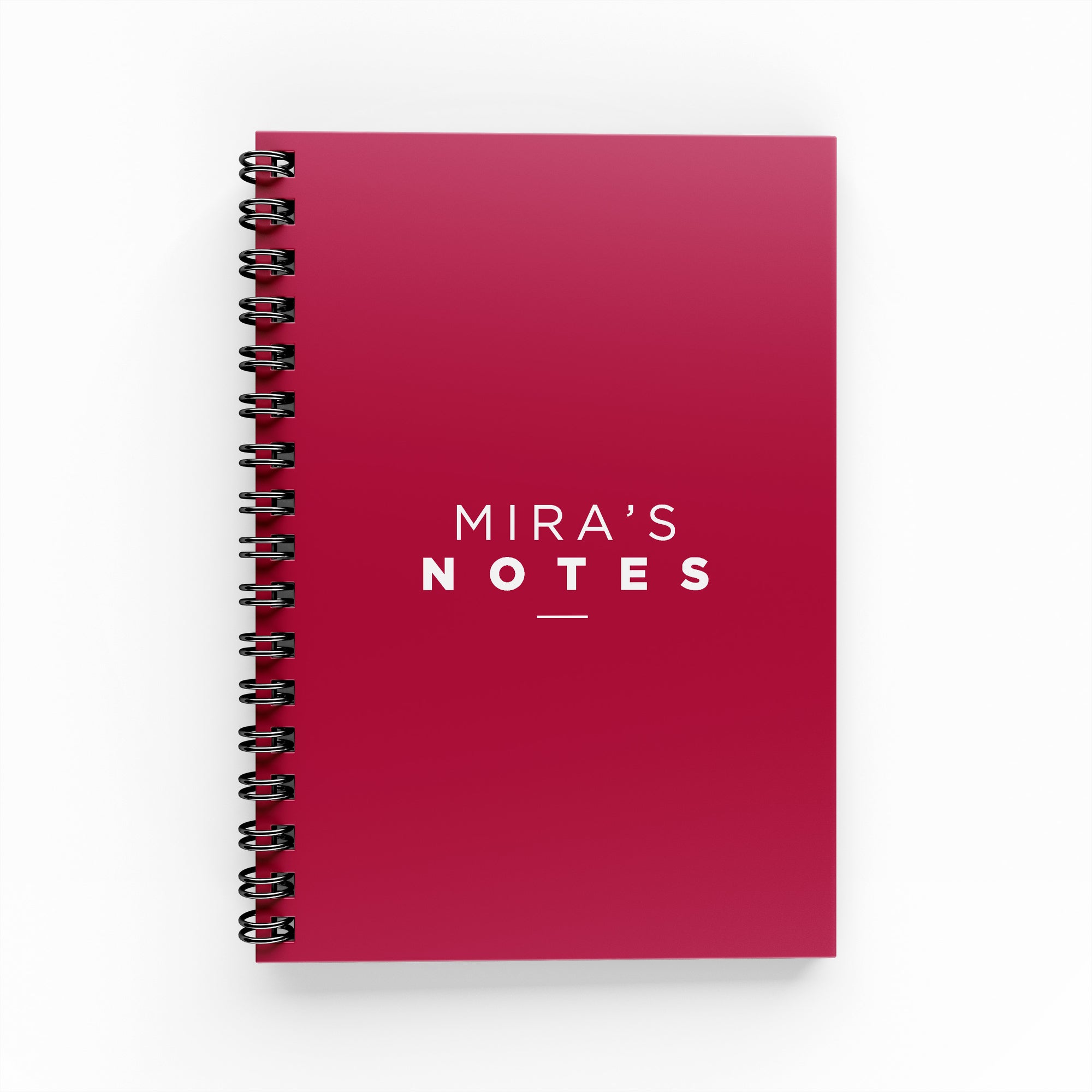 Simple No Quote Lined Notebook - By Lana Yassine