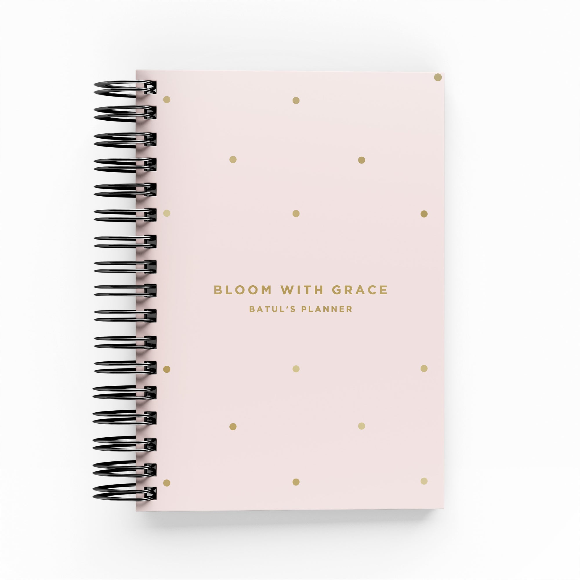 Polka Dots Daily Planner - By Lana Yassine