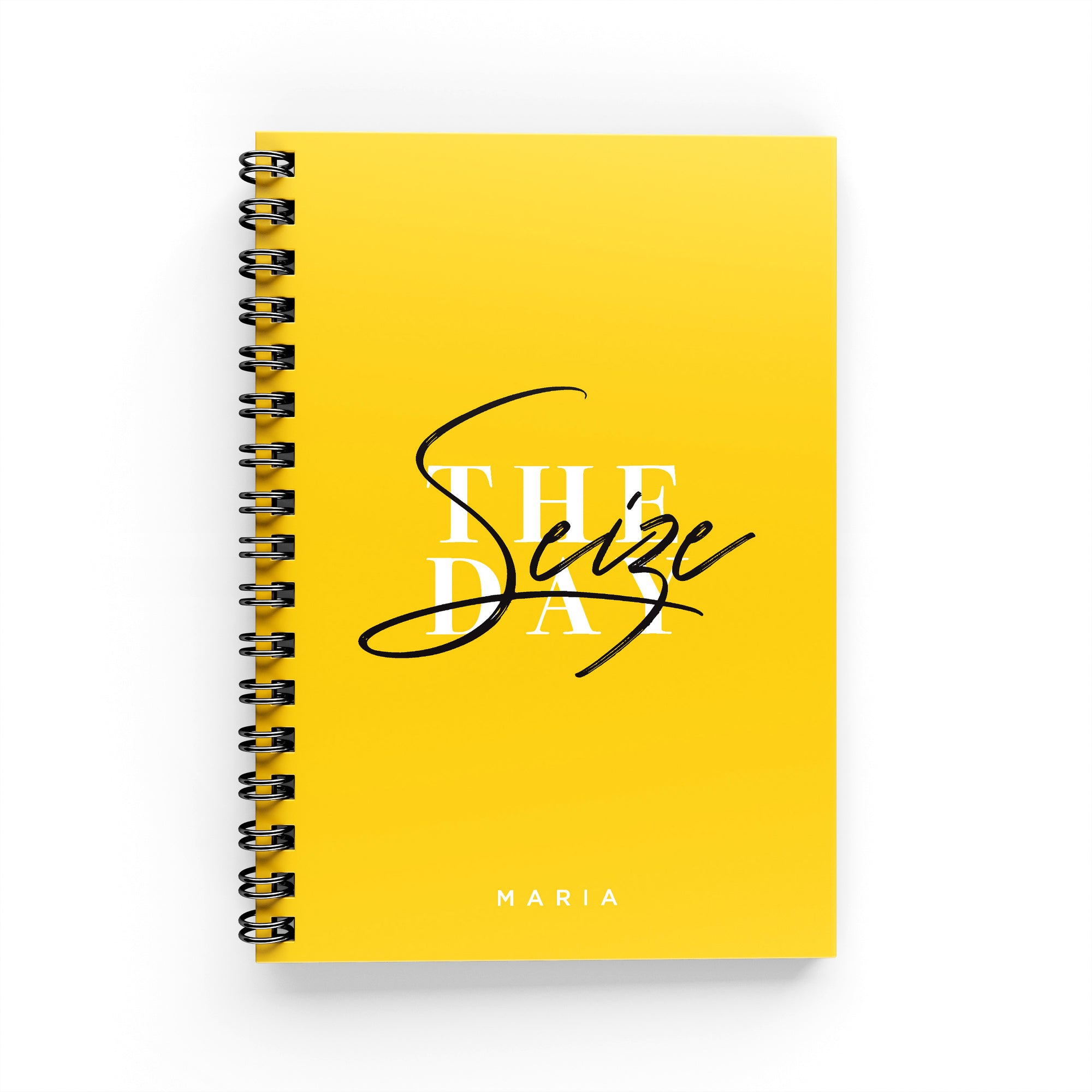 Seize The Day Lined Notebook - By Lana Yassine