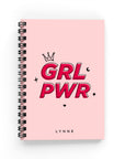 GRL PWR Lined Notebook - By Lana Yassine