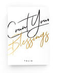 Count Your Blessings Lined Notebook - By Lana Yassine