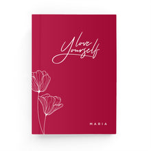 Load image into Gallery viewer, Love Yourself Lined Notebook - By Lana Yassine
