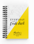 Marble & Yellow Daily Planner - By Lana Yassine