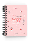 Contains Happy Thoughts Daily Planner - By Lana Yassine