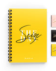 Seize The Day Lined Notebook - By Lana Yassine