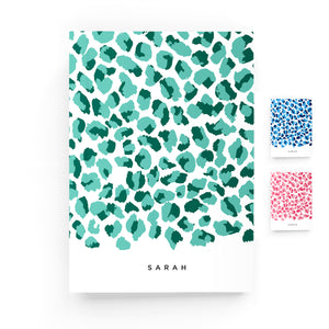 Leopard Lined Notebook - By Lana Yassine