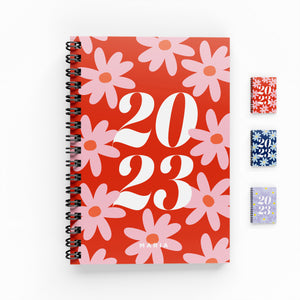 Flowery 2023 Weekly Planner