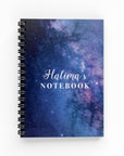 Space Lined Notebook - By Lana Yassine