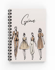 Nude Fashion Lined Notebook - By Lana Yassine