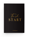 Fresh Start Lined Notebook - By Lana Yassine