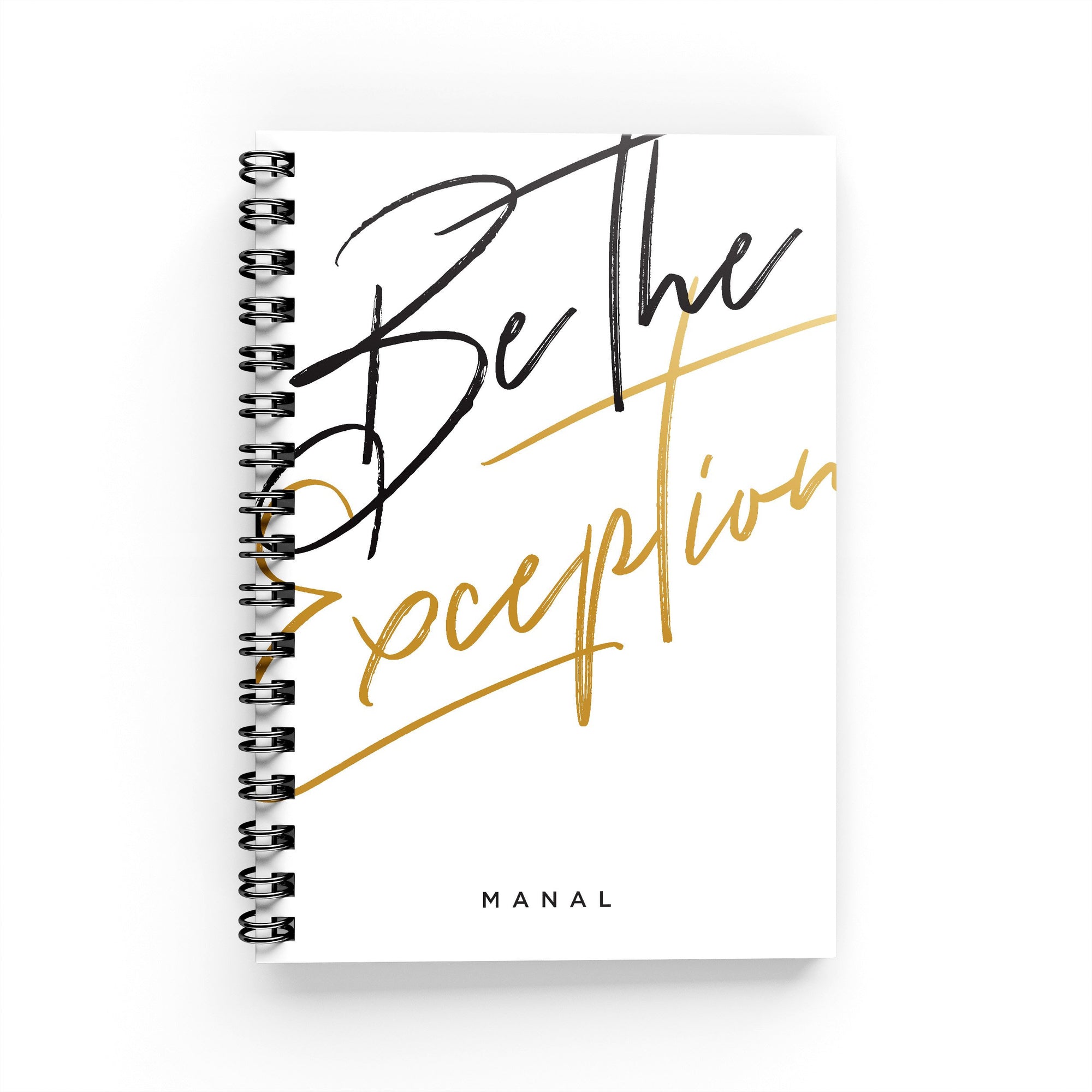 Be The Exception Weekly Planner - By Lana Yassine