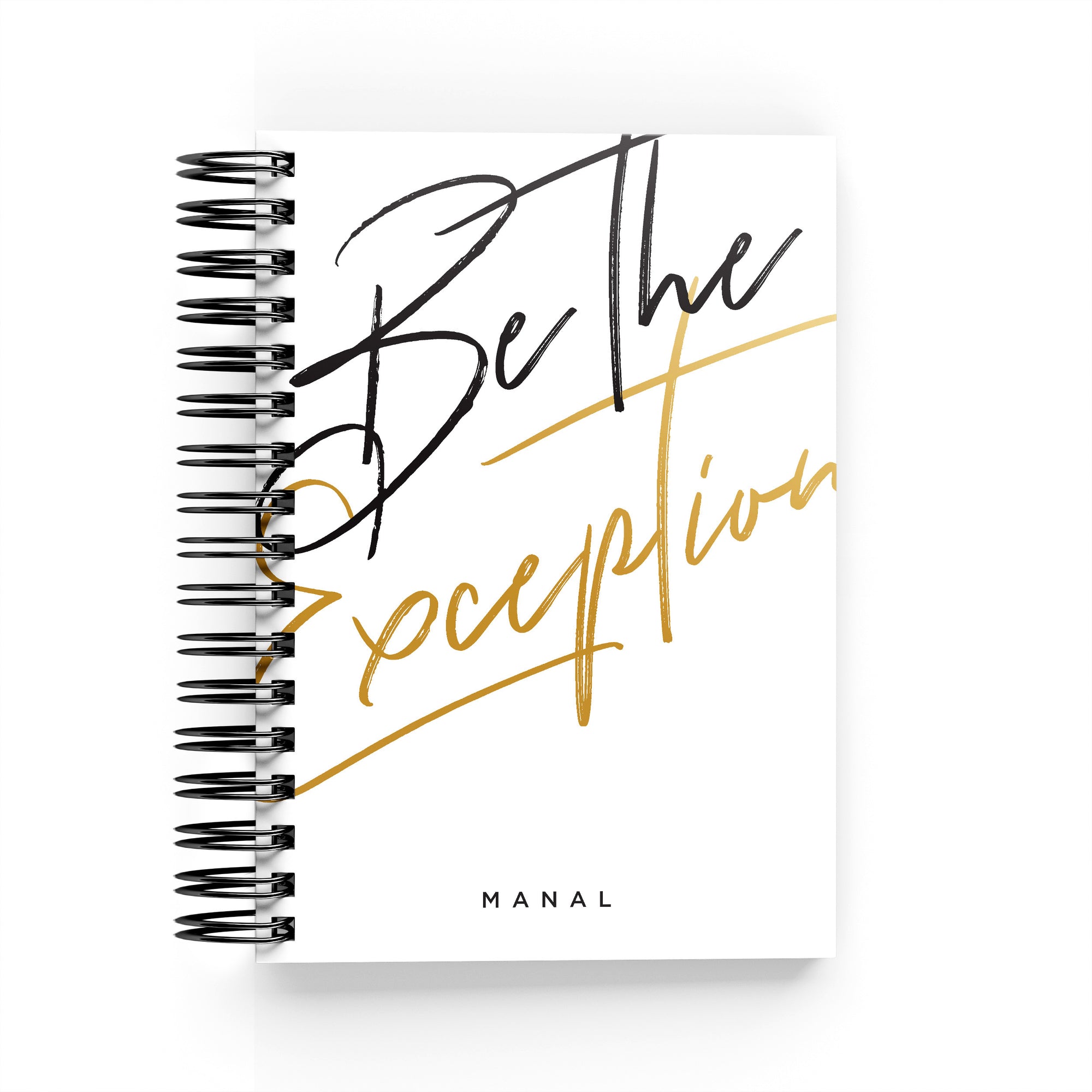 Be The Exception Daily Planner - By Lana Yassine