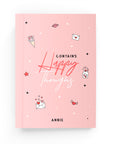 Contains Happy Thoughts Lined Notebook - By Lana Yassine