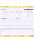 Smiley Compact Student Weekly Desk Planner | The Secret Society