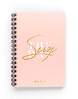 Seize The Day Lined Notebook - By Lana Yassine