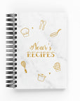 Cooking & Baking Icons Recipe Book