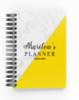 Marble & Yellow Daily Planner - By Lana Yassine