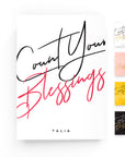 Count Your Blessings Lined Notebook - By Lana Yassine