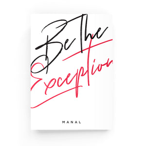 Be The Exception Weekly Planner - By Lana Yassine