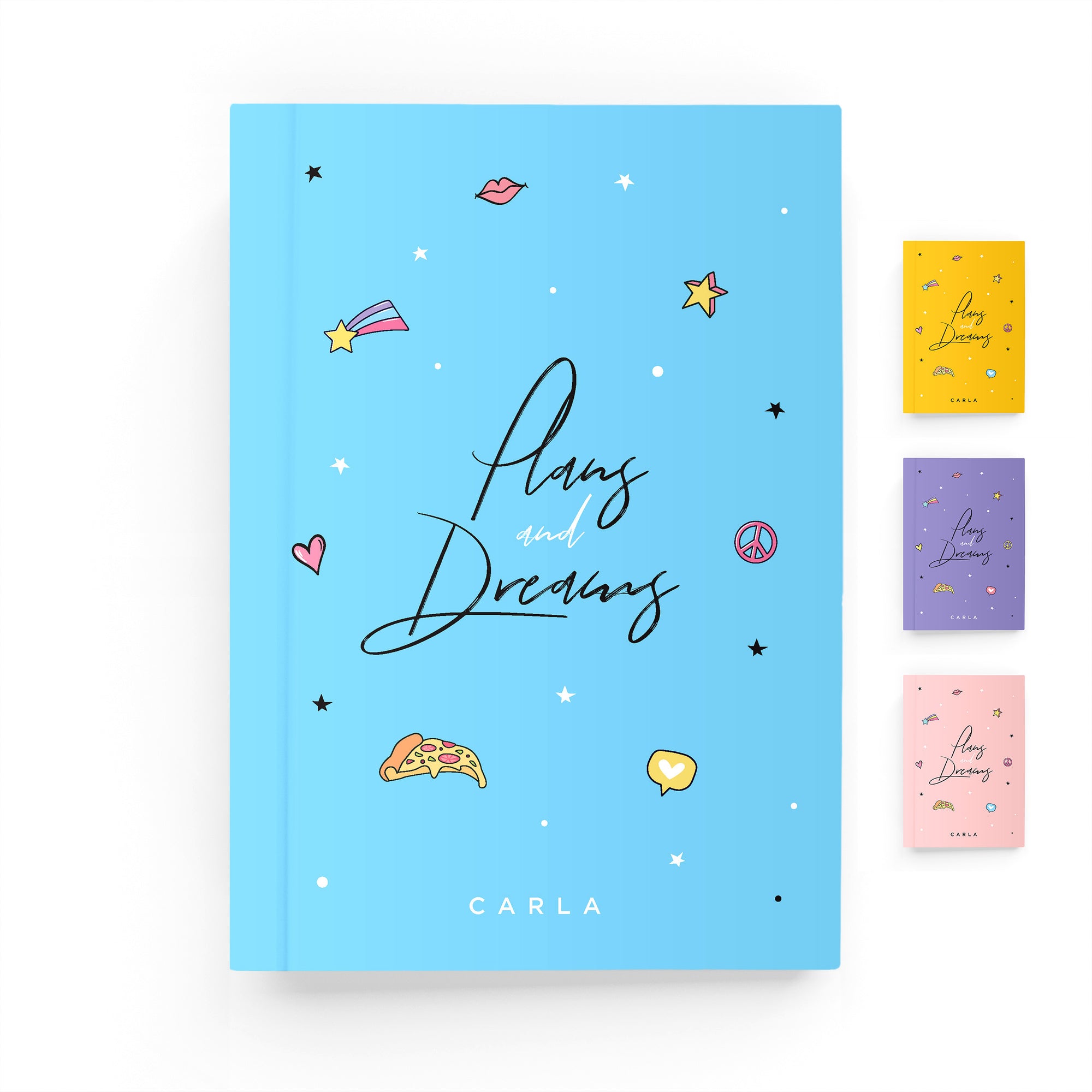 Plans &amp; Dreams Lined Notebook - By Lana Yassine