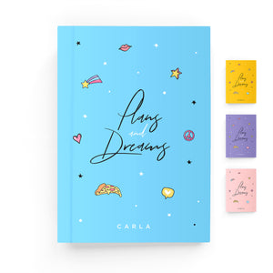 Plans & Dreams Lined Notebook - By Lana Yassine