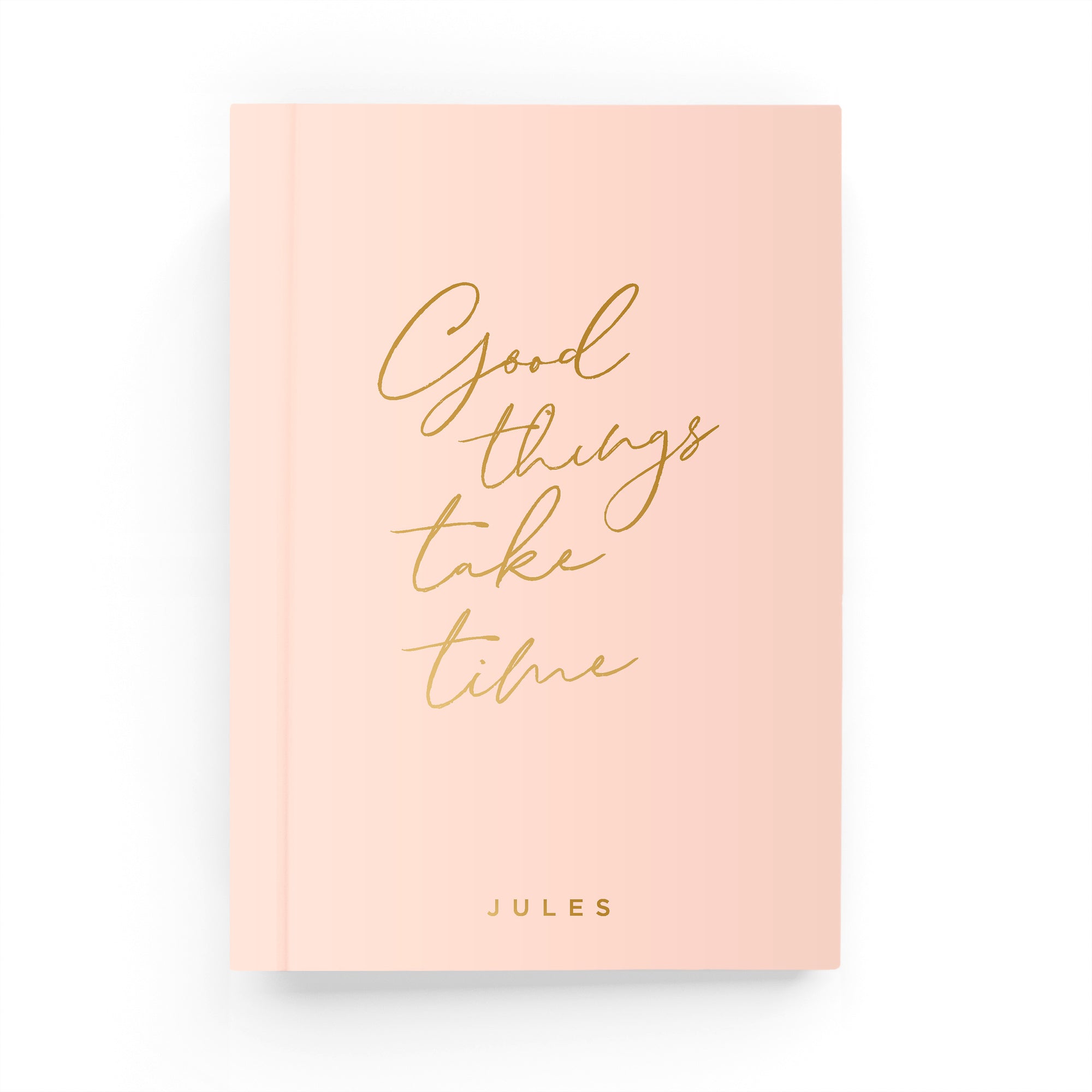 Good Things Take Time Lined Notebook - By Lana Yassine