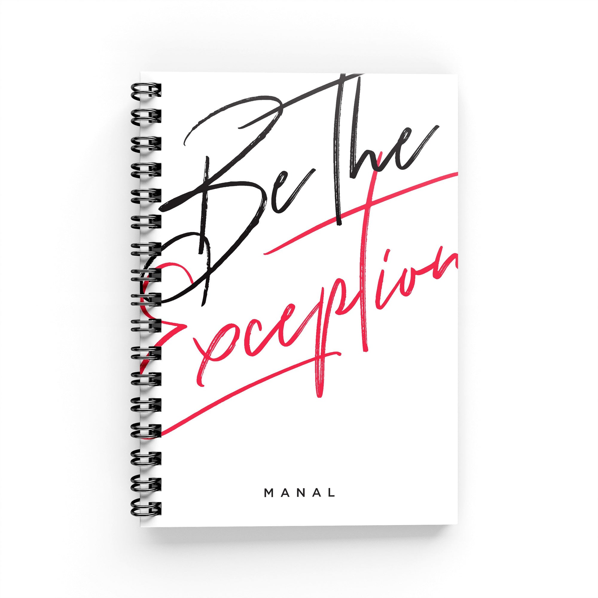 Be The Exception Weekly Planner - By Lana Yassine