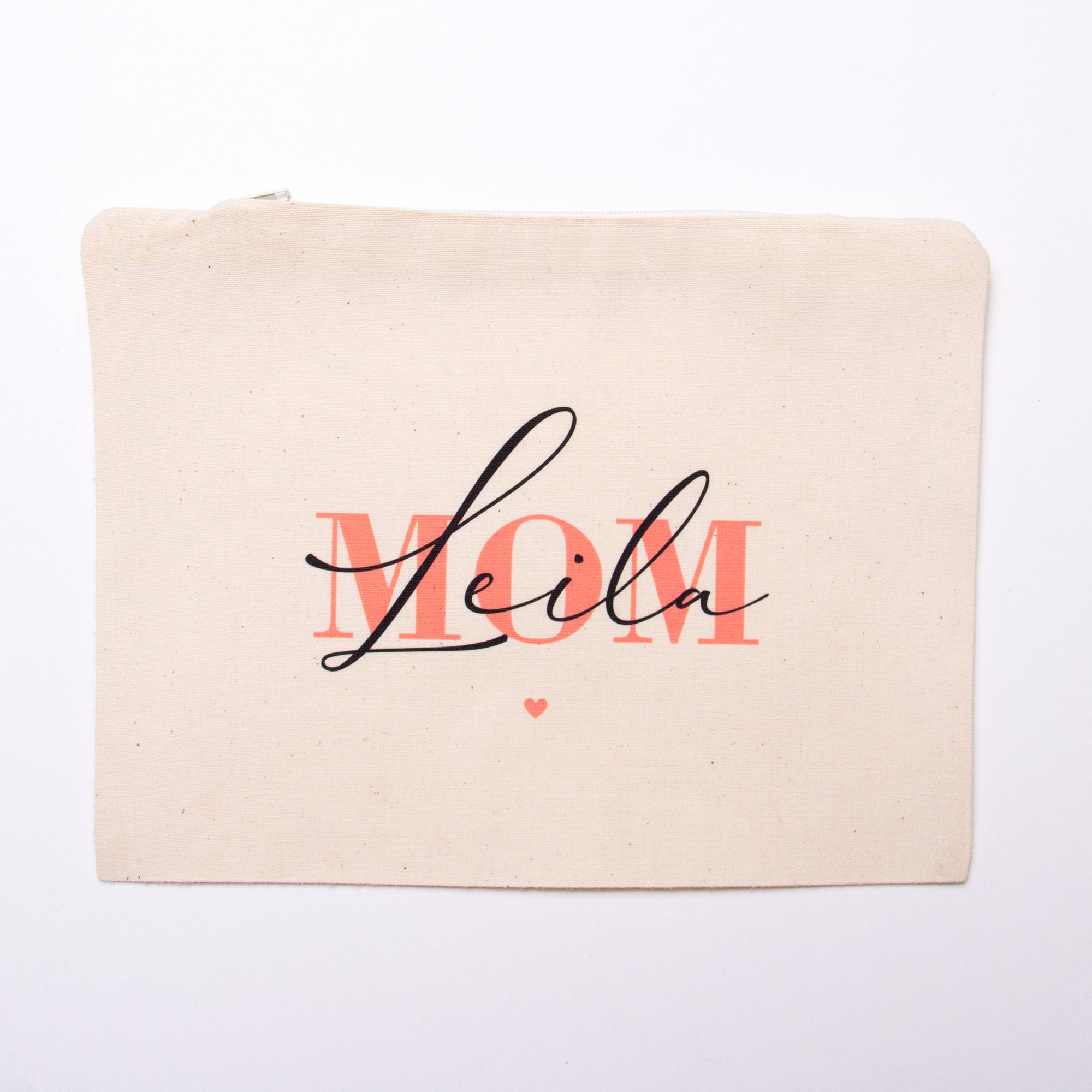 Mom Typography Pouch - By Lana Yassine