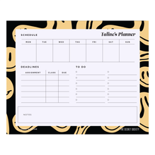Load image into Gallery viewer, Smiley Compact Student Weekly Desk Planner | The Secret Society
