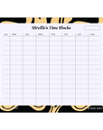 Smiley Time Blocks Weekly Desk Planner | The Secret Society